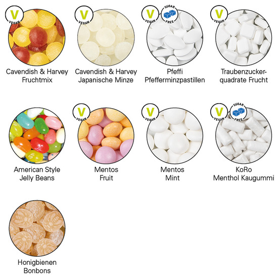 Quick Box XS, Mentos Kaudragee Fruit