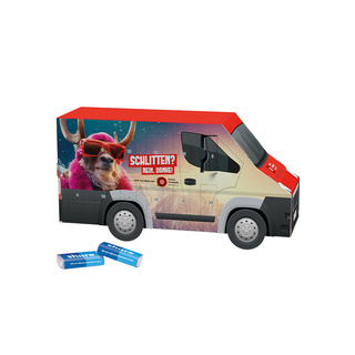 Adventskalender Transporter, share Schokotäfelchen