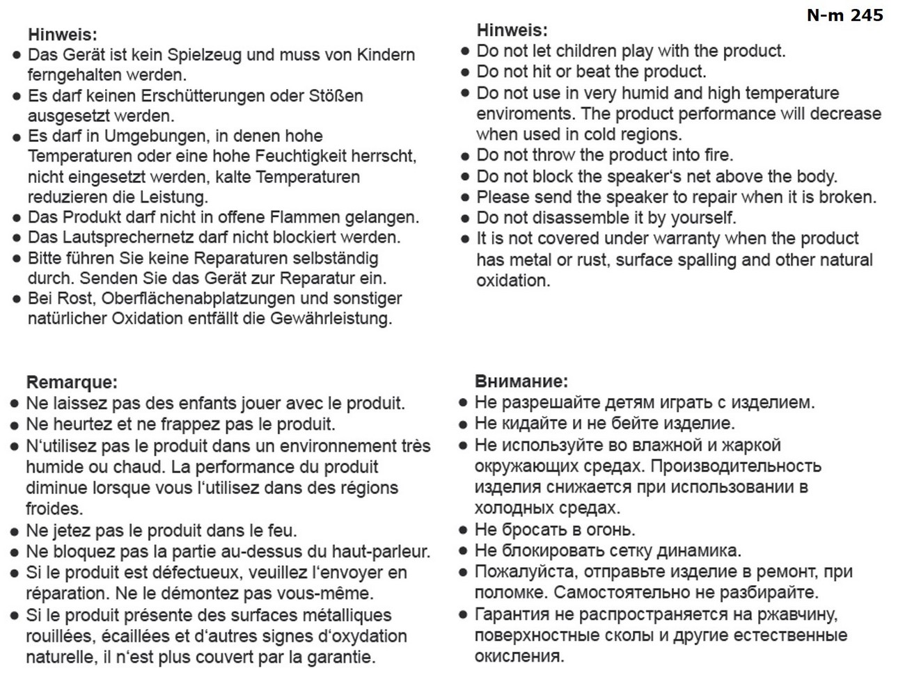 Wireless-Speaker black