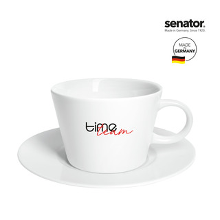 senator Fancy Cafe Set Pozellantasse mit Untertasse
