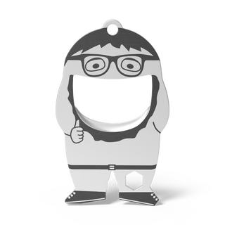 FLASCHENÖFFNER fred hipster