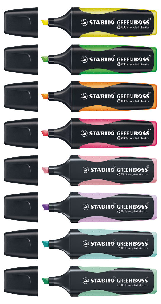 STABILO GREEN BOSS - Grünes Gewissen bei voller Leuchtkraft