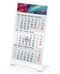 Tischkalender Desktop 3 Color Bestseller, 1 Jahr, weiß