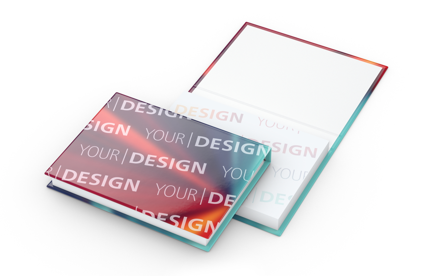 Haftnotiz-Set Dublin Bookcover Individuell Bestseller, matt-individuell