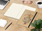 Notizbuch Match-Book Creme Bestseller, A4, Natura, braun-individuell, schwarz