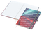 Notizbuch Match-Book White Bestseller, A4, Cover-Star, matt-individuell, silbergrau
