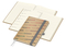 Wochenplaner Match-Hybrid Creme Bestseller, Natura braun-individuell, silbergrau
