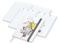 Wochenplaner Match-Hybrid White Bestseller, A5, Natura individuell, silbergrau