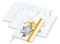 Wochenplaner Match-Hybrid White Bestseller, A5, Natura individuell, gelb