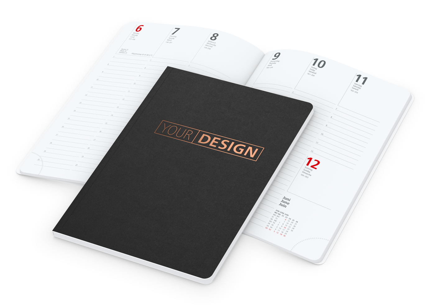 Wochenkalender Prestige-Flexx Bestseller inkl. Kupferprägung