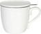 KÖNITZ Porzellan Becher / Tasse KCB57 mit Sieb und Deckel