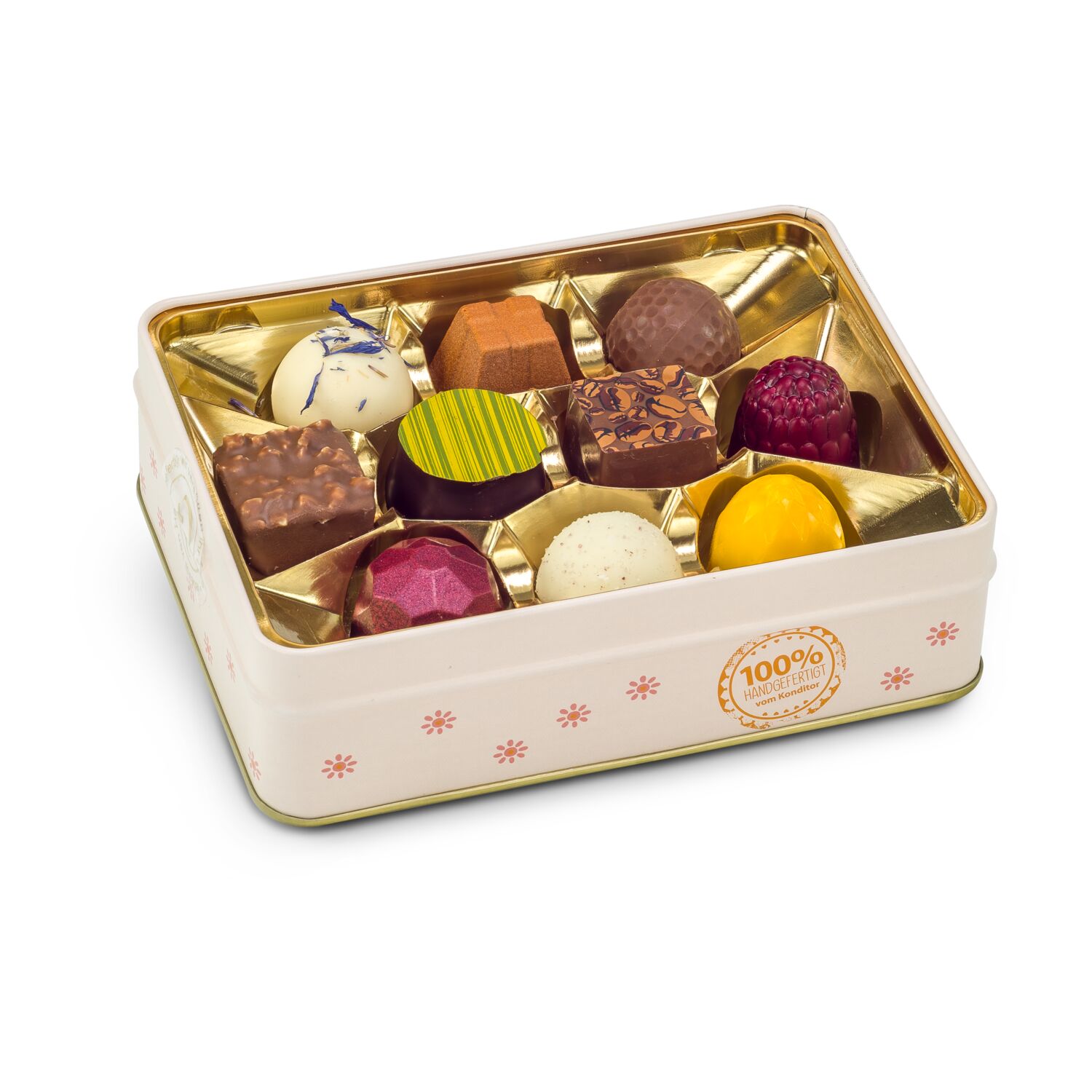 Geschenkartikel / Präsentartikel: Frohe Ostern - Pralinen 125 g 2K1634a
