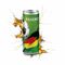 Promo Energy - Energy drink zur Fußball Europameisterschaft 2024 - Eco Papier-Etikett, 250 ml 2P012Pf