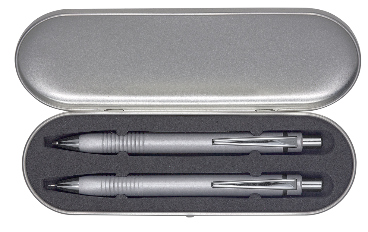 Schreib-Set TRIANGLE incl. 2-er Metall-Etui