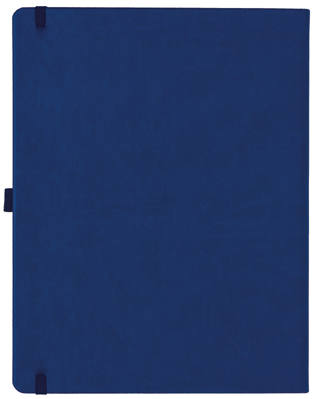 Notizbuch Style Large im Format 19x25cm, Inhalt blanco, Einband Slinky in der Farbe Ultramarine