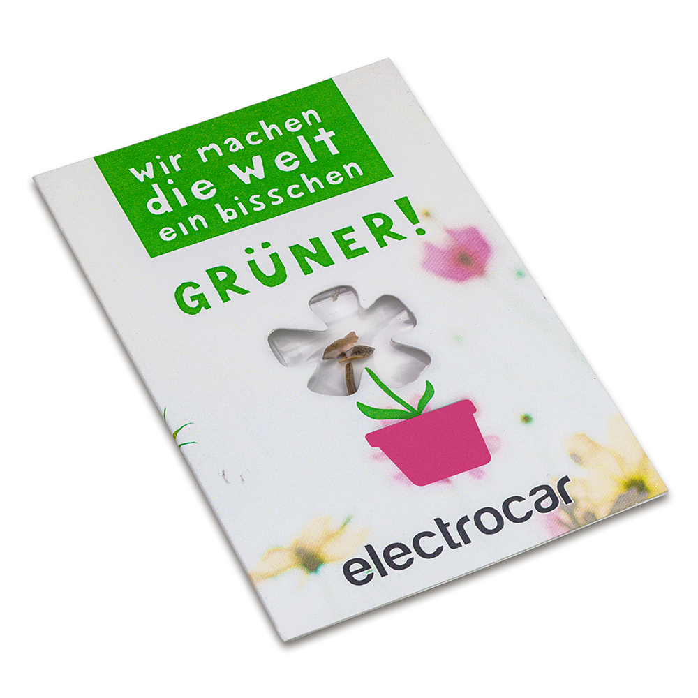 Samen-Karte-Mini Blume - Kräutermischung