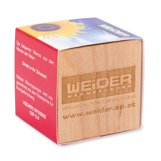 Pflanz-Holz mit Samen - Sommerblumenmischung