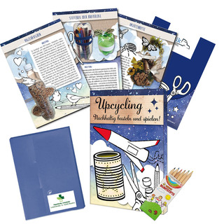 Upcycling-Set – Standard - Alltagsgegenstände - Tampondruck 2-c