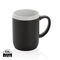 Keramiktasse mit weißem Rand, 300ml