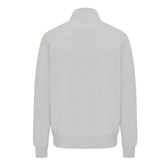 IQONIQ Elgon Quarter-Zip-Sweater aus rec. Baumwolle