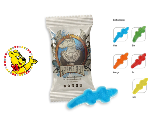 HARIBO Croco Werbetüte, Inhalt: HARIBO Croco