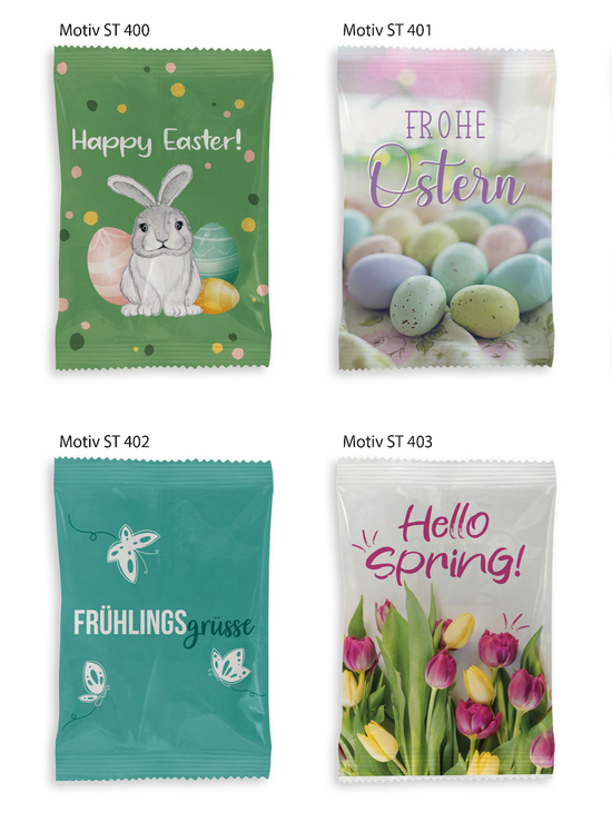 HARIBO Werbetüte Standardmotiv, Inhalt: HARIBO Herzen bunt gemischt ca. 10 g