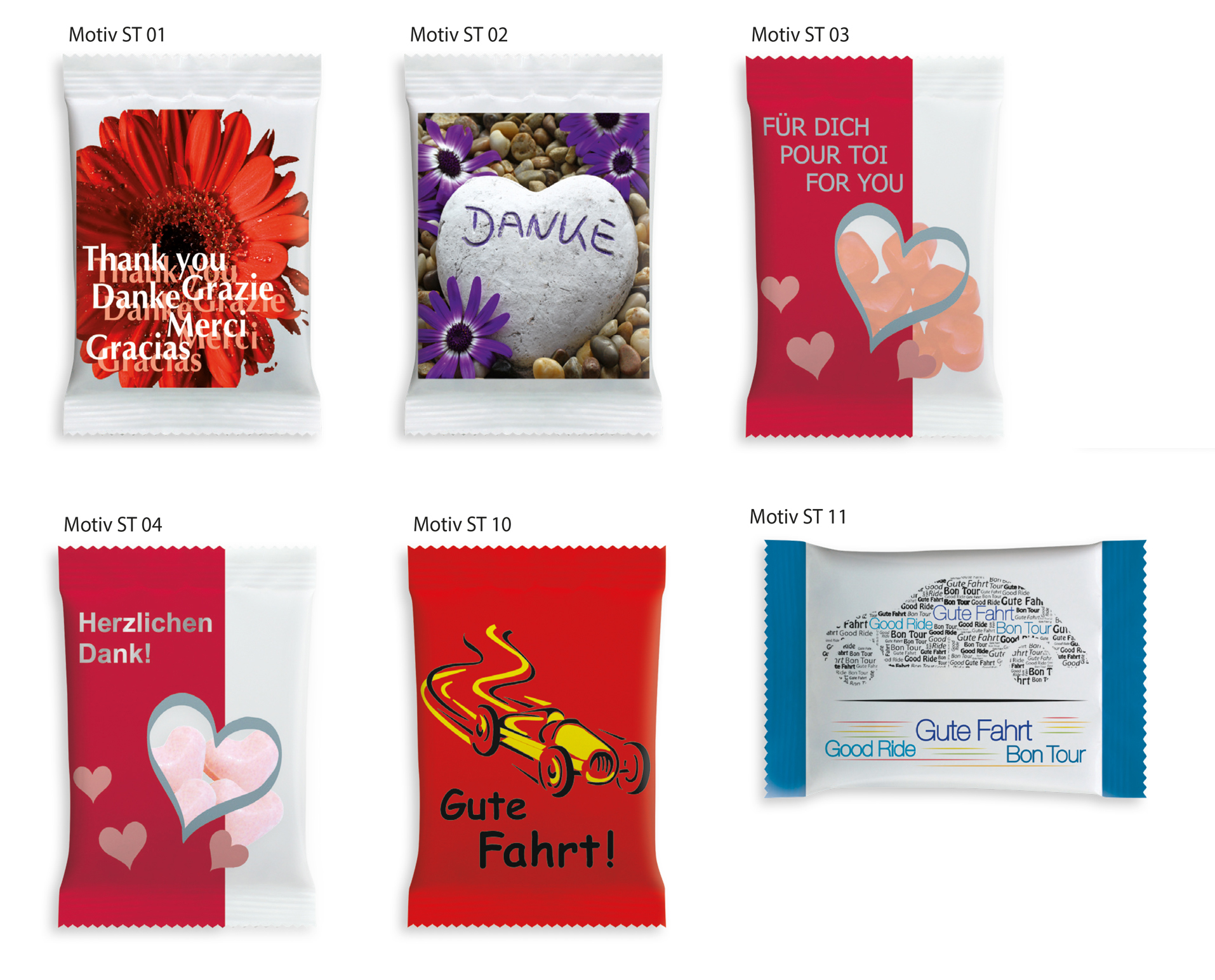 HARIBO Werbetüte Standardmotiv, Inhalt: HARIBO Sterne ca. 10 g