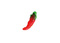 Chili Pepper Werbetüte, Inhalt: Chili Pepper Fruchtgummi mit Schaumzuckerboden
