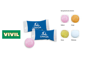 VIVIL Kaudragee Flowpack, Inhalt: VIVIL Kaudragee Orange