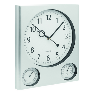 Rechteckige Wanduhr SATURN 56-0401517