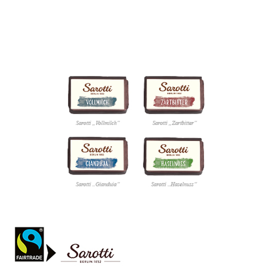 Adventskalender Laptop mit Sarotti Fairtrade®