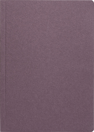 Notizheft Earth Dotted Recycling A5, aubergine
