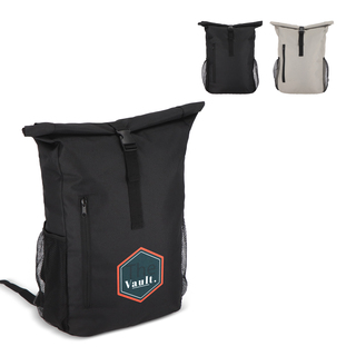 R-PET 600D Rolltop Fahrrad-Rucksack 20L