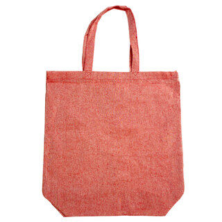 Baumwolltaschen  DKE040 42 x 44+2 x 7 cm rot