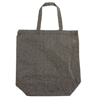 Baumwolltaschen  DKE041 42 x 44+2 x 7 cm schwarz