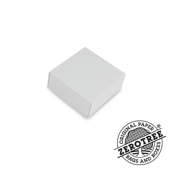 Luxus Magnetfaltkartonagen VPD083 23 x 23 x 11 cm weiss/Strohfasern