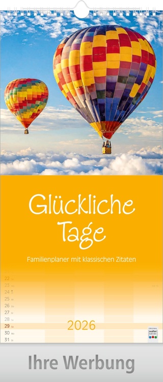 Glückliche Tage - Wandkalender