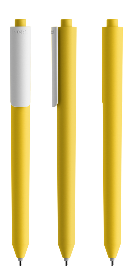 Pigra P03 Soft Touch Push Kugelschreiber