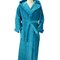 AR029 DeLuxe Velour Bathrobe With Hood