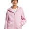 BY290 Build Your Brand Ladies Fluffy Zip Hoody