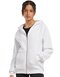 BY290 Build Your Brand Ladies Fluffy Zip Hoody