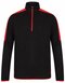 Adults` 1/4 Zip Midlayer with Contrast Panelling