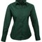 Ladies` Poplin Long Sleeve Blouse