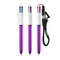 BIC® 4 Colours Fashion mit Lanyard Kugelschreiber