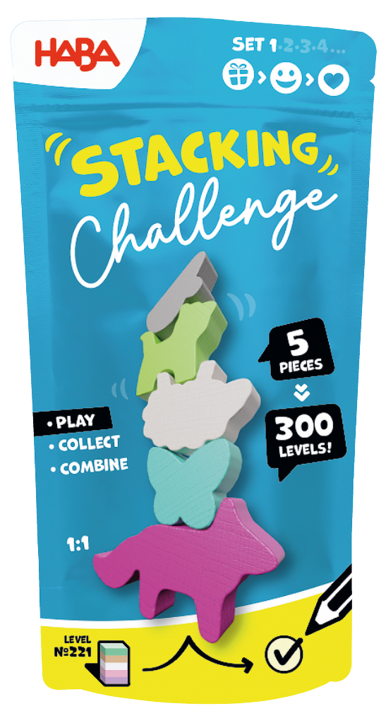 Stapelspiel Stacking Challenge