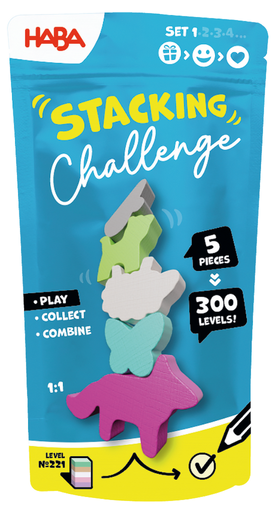 Stapelspiel Stacking Challenge